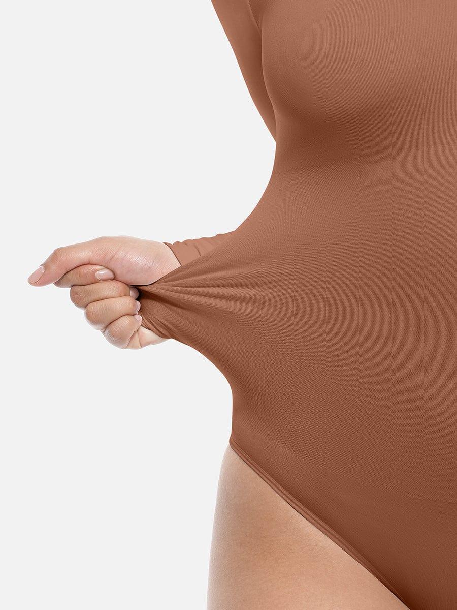 Wholesale Seamless Bodysuit Long Sleeve Slim Corset Shapewear Bodysuit -