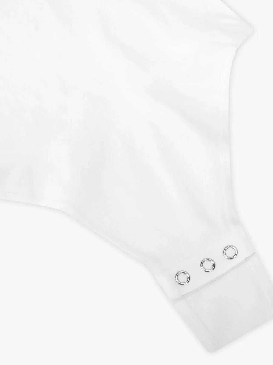 Seamless Bust Support Waist & Abdomen Shaping Thong Bodysuit -