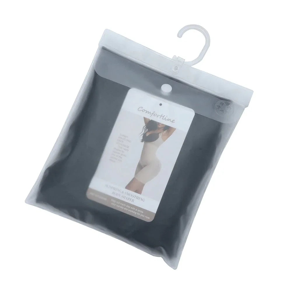 Wholesale Skin-Friendly Black Full Body Shaper Adjustable Straps Secret Slimming -