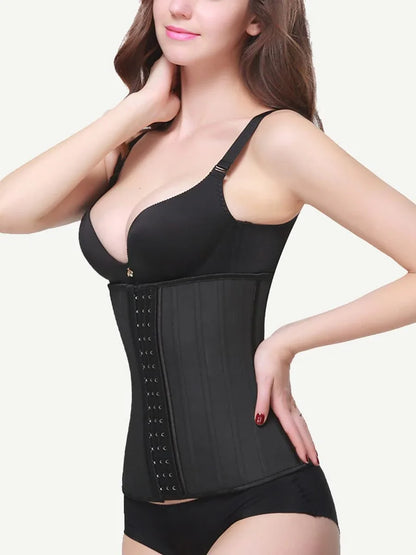 Wholesale 25 Steel Boned Compression Lose Weight Fitting Latex Waist Trainer -