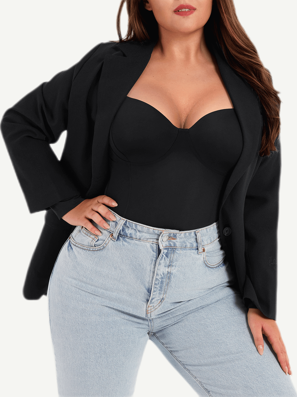 shirt Shaping Thong Bodysuit