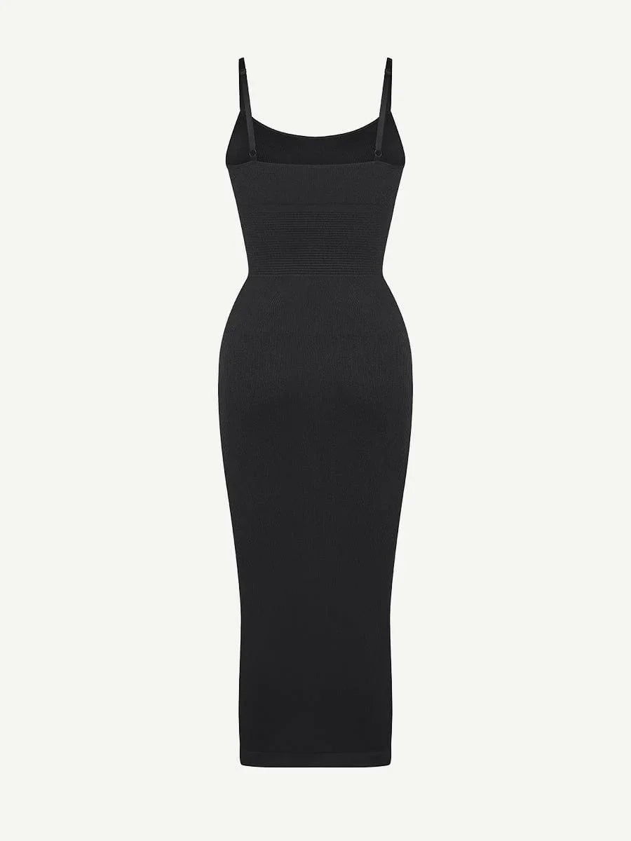 Eco-friendly Seamless 360° Waist Control Midi Shaping Dress -