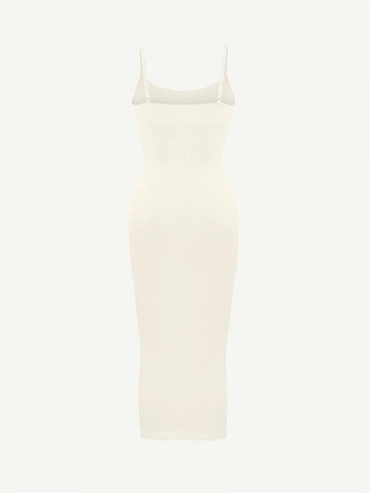 Eco-friendly Seamless 360° Waist Control Midi Shaping Dress -