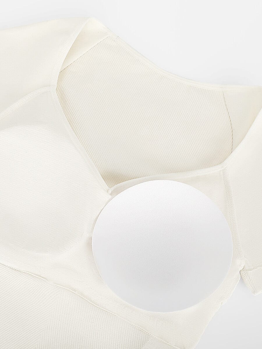 Wholesale 🌿Eco-friendly Seamless Super Strong Chest Support Shapewear Bodysuit