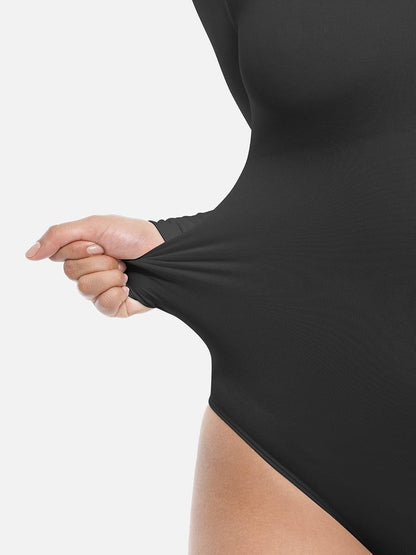 Wholesale Seamless Bodysuit Long Sleeve Slim Corset Shapewear Bodysuit -