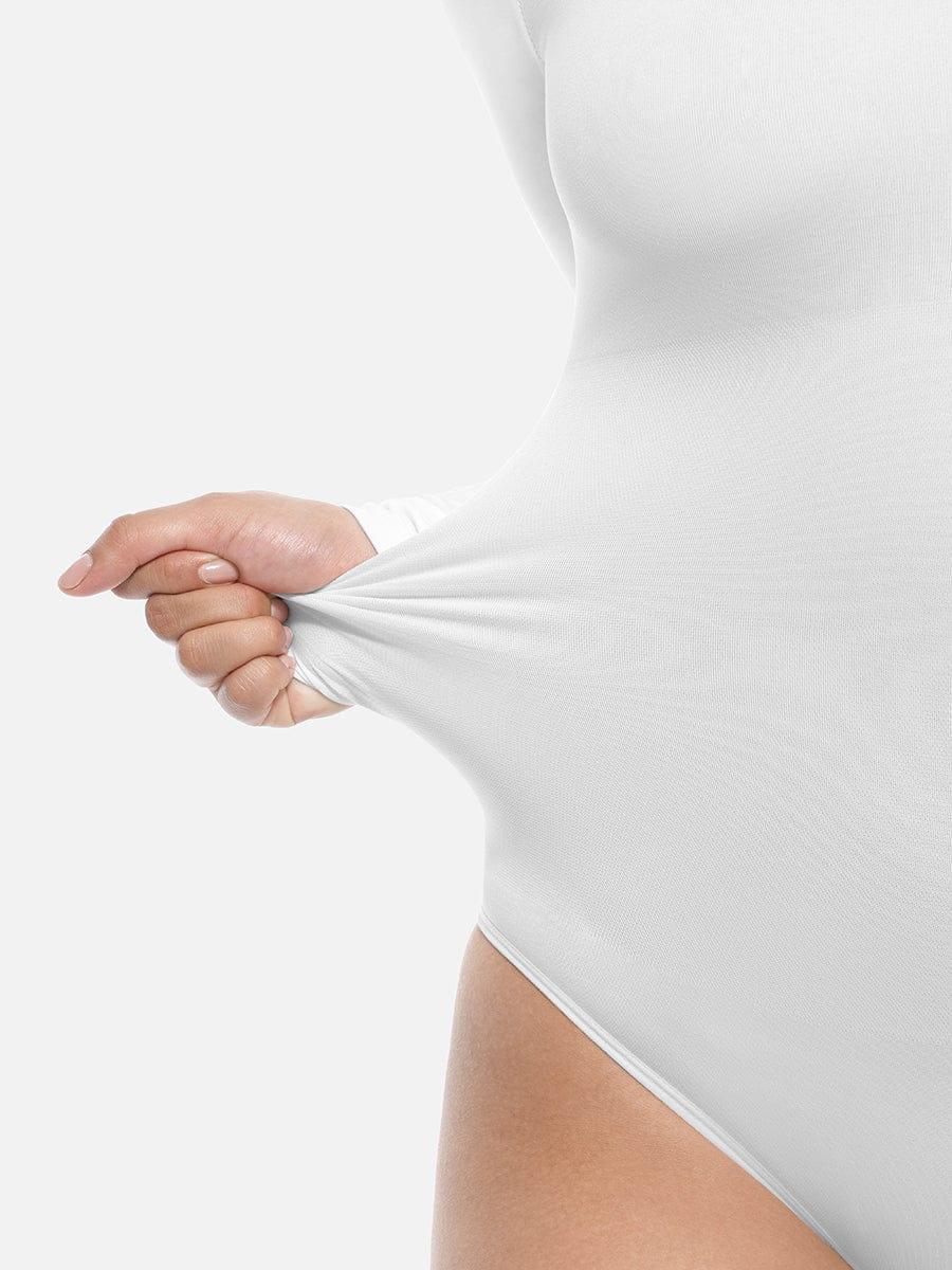 Wholesale Seamless Bodysuit Long Sleeve Slim Corset Shapewear Bodysuit -
