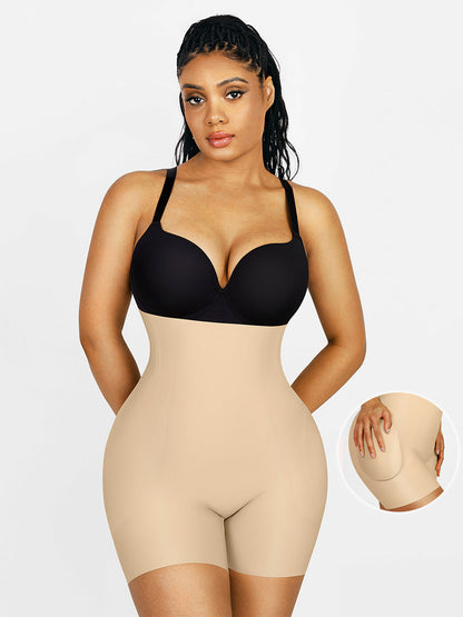 High Waisted Air Slim Butt Lifter with Removable Hip Pads