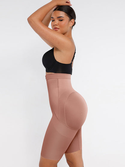 Body Shaper clips inside for post-operative wear and removable shoulder straps