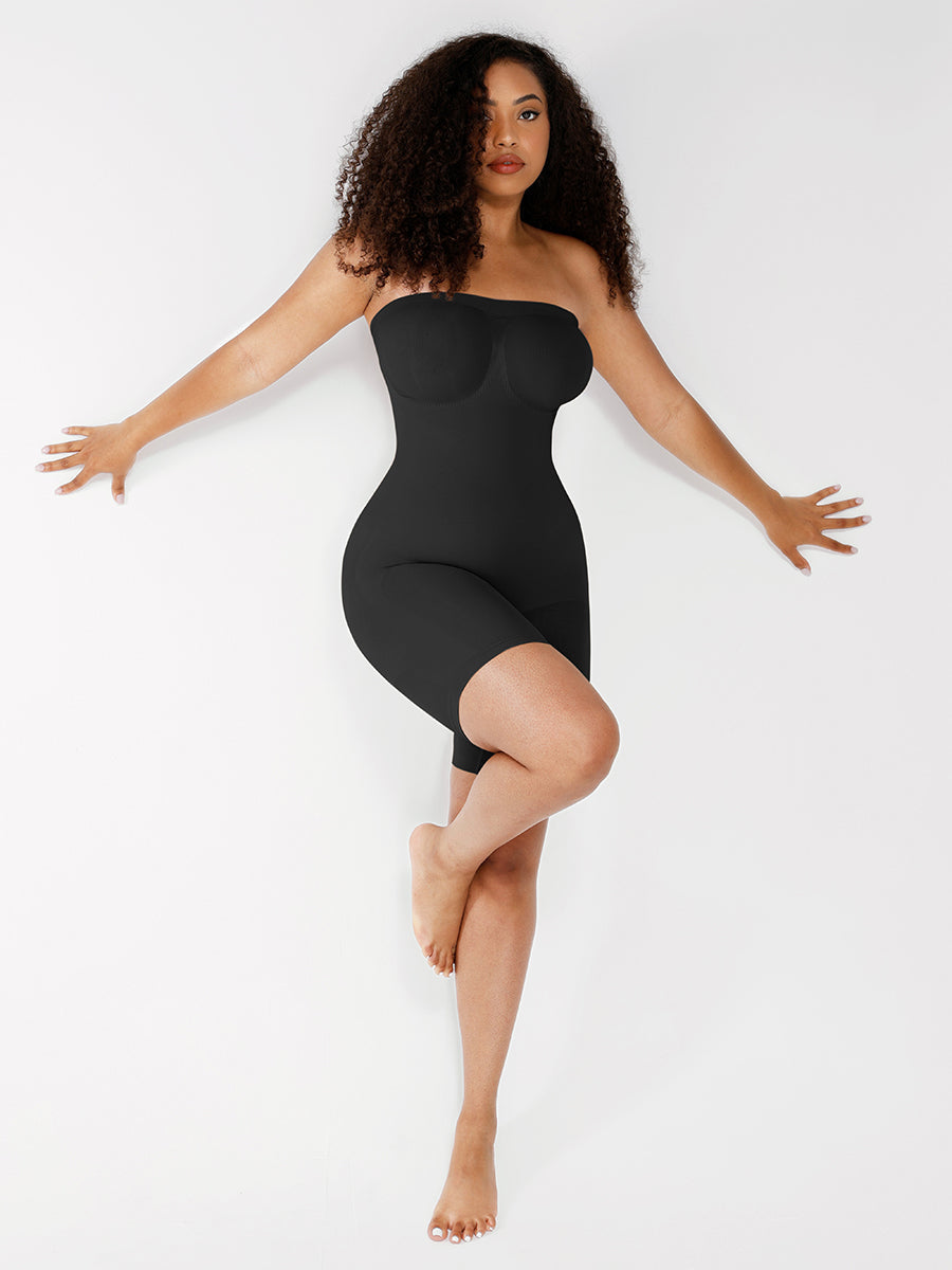 Seamless Sculpt Strapless Butt Lifting Tummy Control Shapewear