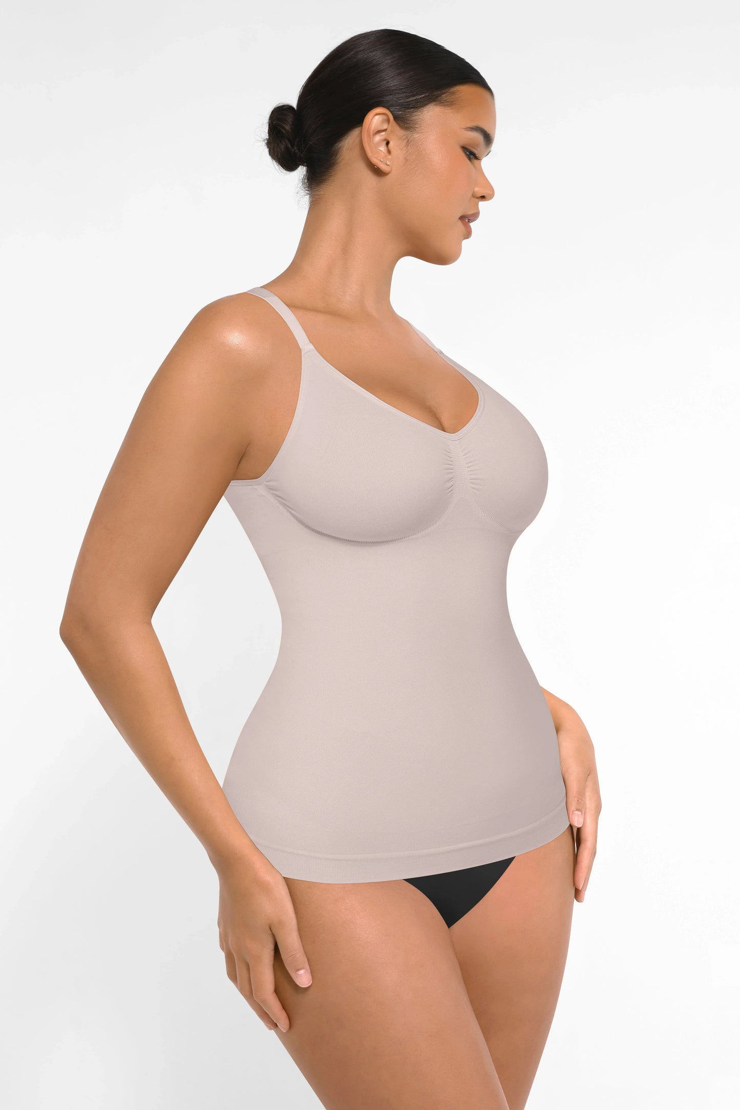 Seamless Bust Support Waist and Abdomen Control Shape Tank Top -