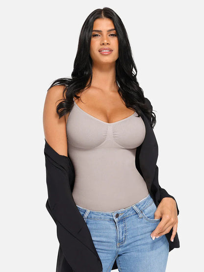 Seamless Bust Support Waist and Abdomen Control Shape Tank Top -