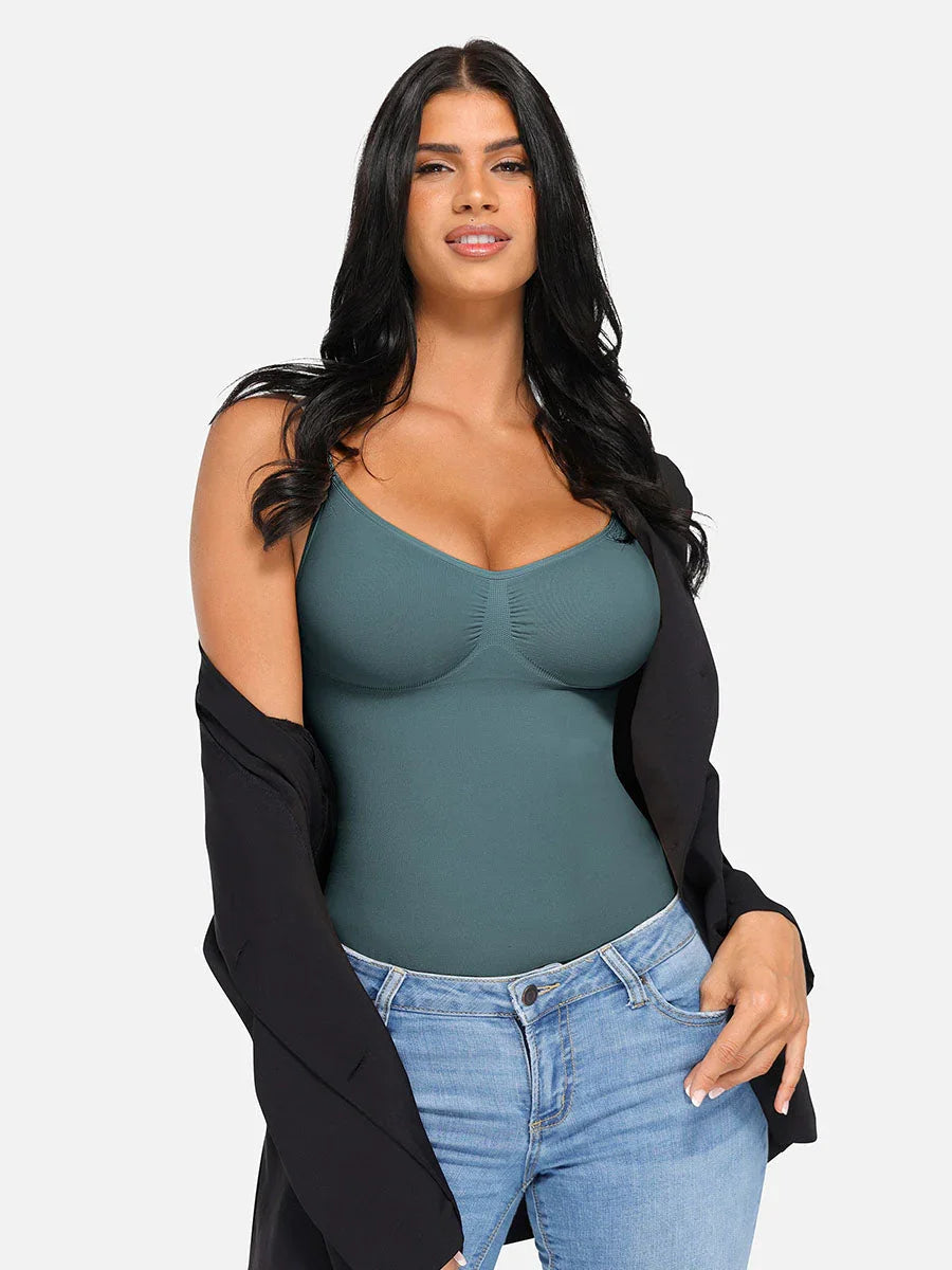 Seamless Bust Support Waist and Abdomen Control Shape Tank Top -