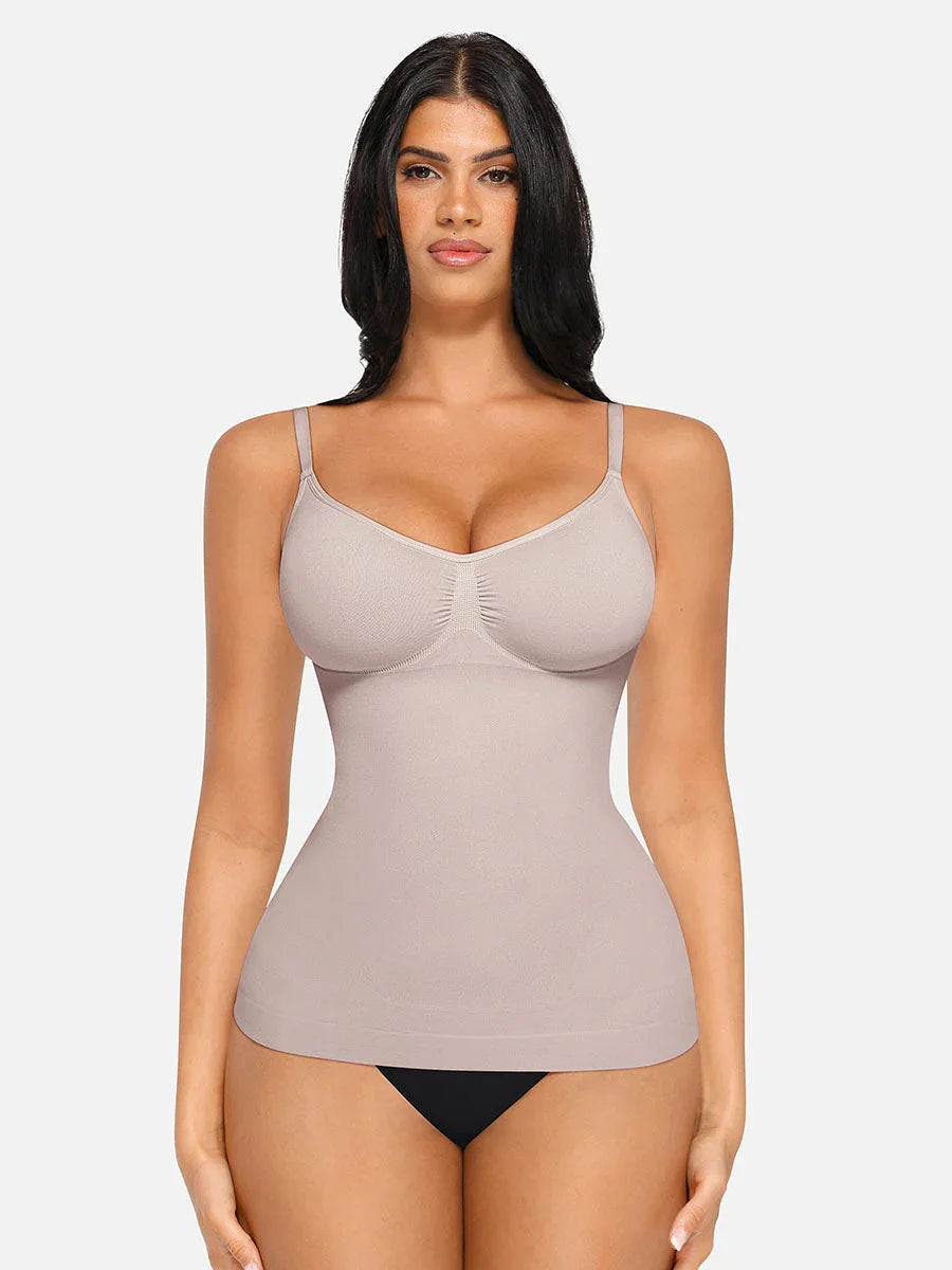 Seamless Bust Support Waist and Abdomen Control Shape Tank Top -