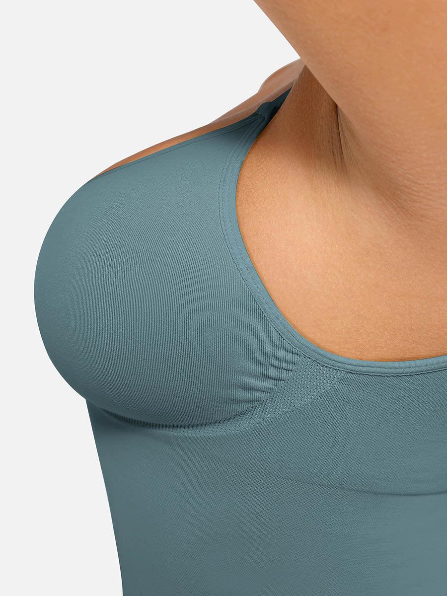 Seamless Bust Support Waist and Abdomen Control Shape Tank Top -
