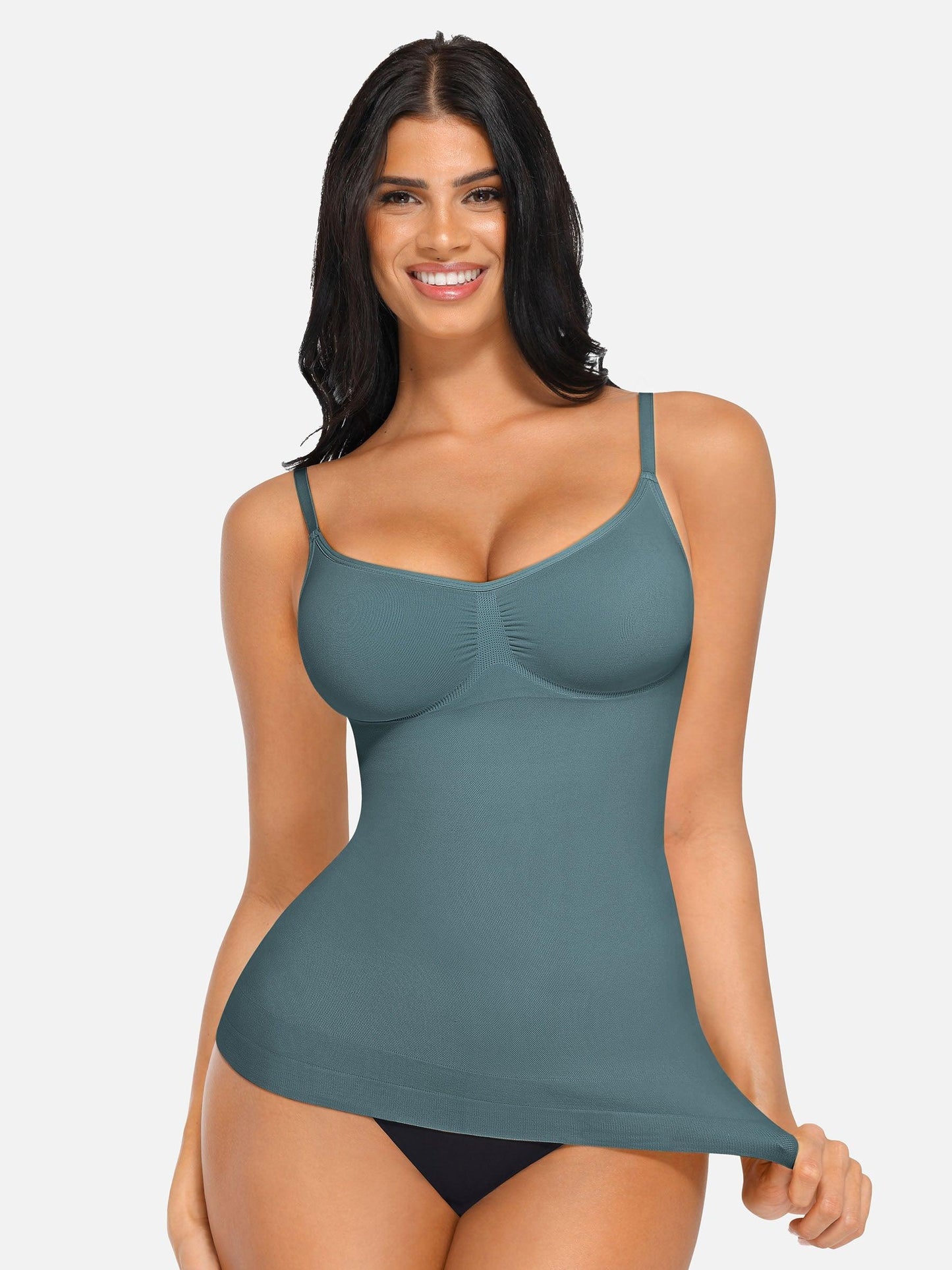 Seamless Bust Support Waist and Abdomen Control Shape Tank Top -