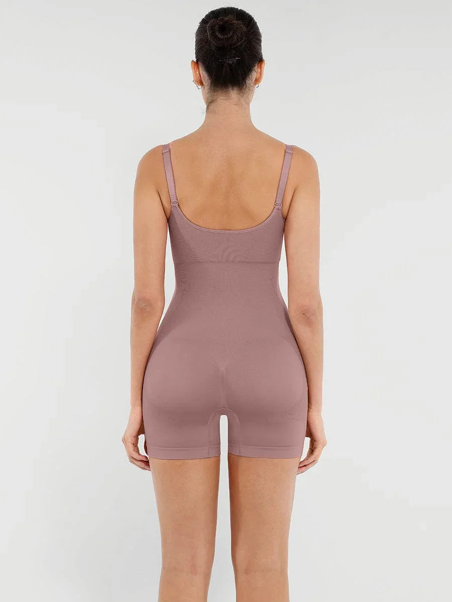 Seamless Bust Support Waist and Abdomen Shaping Butt Lifting Jumpsuit -