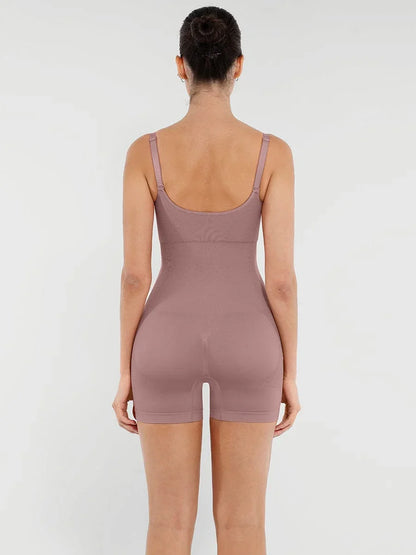 Seamless Bust Support Waist and Abdomen Shaping Butt Lifting Jumpsuit -