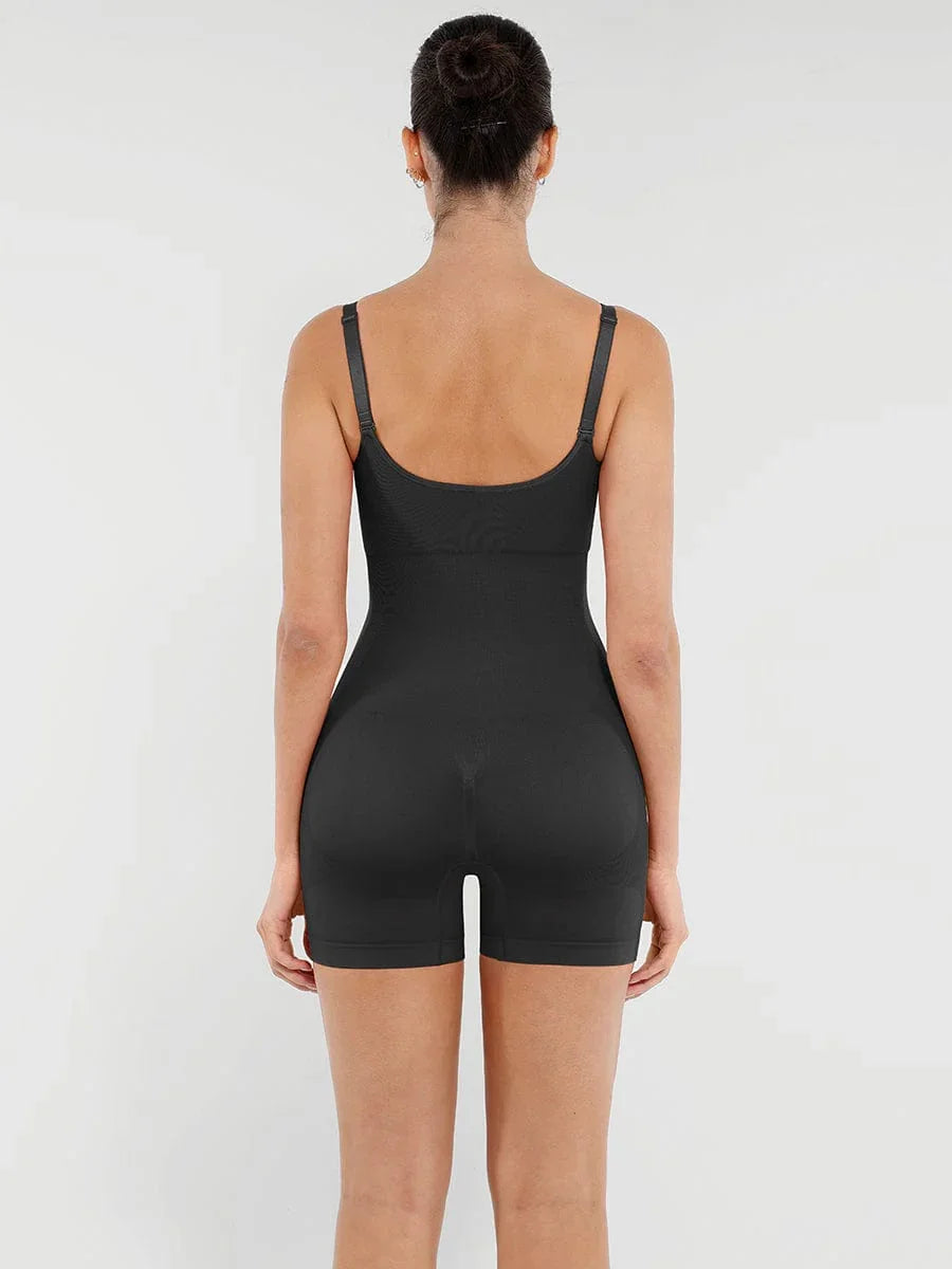 Seamless Bust Support Waist and Abdomen Shaping Butt Lifting Jumpsuit -