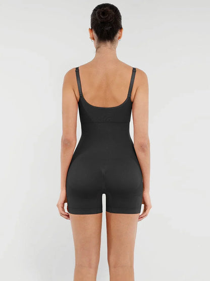 Seamless Bust Support Waist and Abdomen Shaping Butt Lifting Jumpsuit -