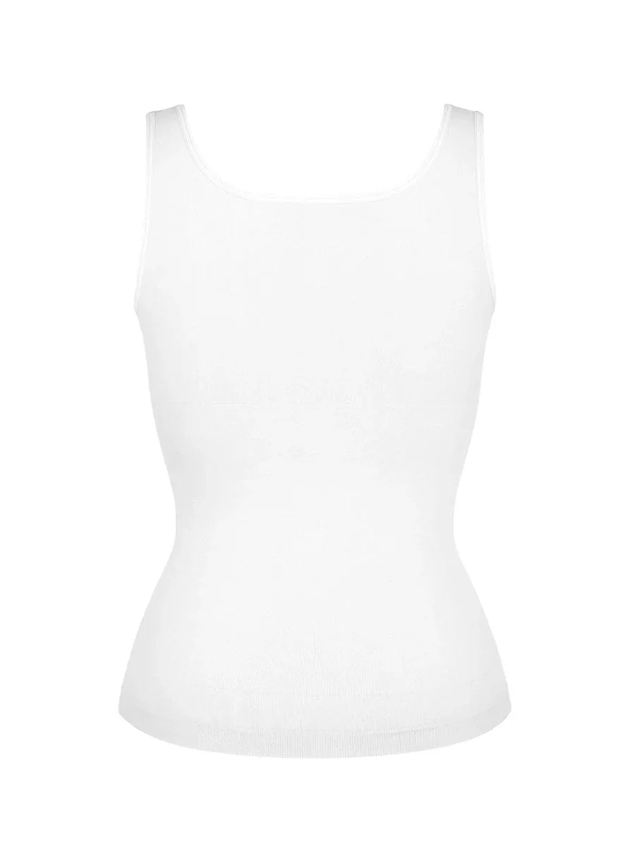 Seamless Bust Support Waist & Abdomen Control Shape Tank Top -