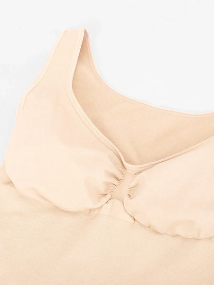 Seamless Bust Support Waist & Abdomen Control Shape Tank Top -