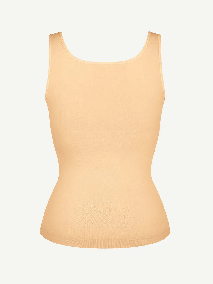 Seamless Bust Support Waist & Abdomen Control Shape Tank Top -