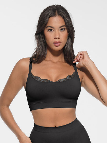 Seamless Scoop Smooth Back Fat Bralettes Bras