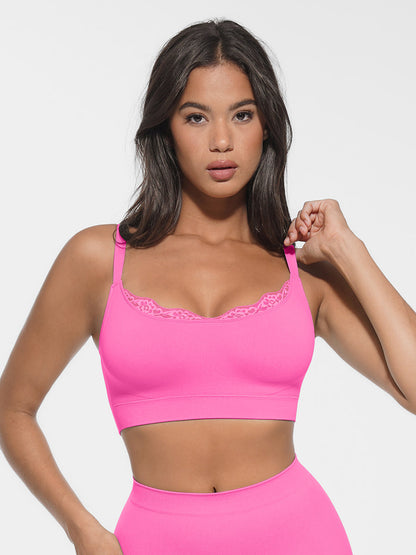 Seamless Scoop Smooth Back Fat Bralettes Bras