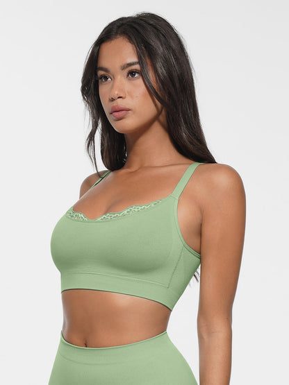 Seamless Scoop Smooth Back Fat Bralettes Bras