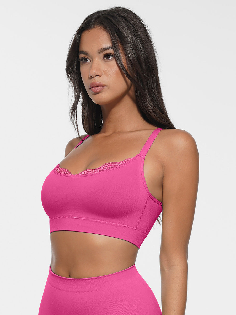 Seamless Scoop Smooth Back Fat Bralettes Bras
