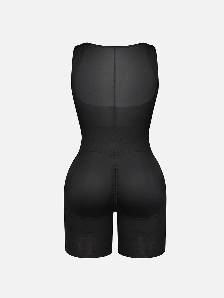 Postpartum Full Body Shapewear – U-Neck Chest Lift, Waist Control & Peach Butt Enhancer -
