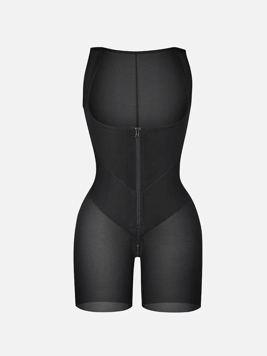 Postpartum Full Body Shapewear – U-Neck Chest Lift, Waist Control & Peach Butt Enhancer -