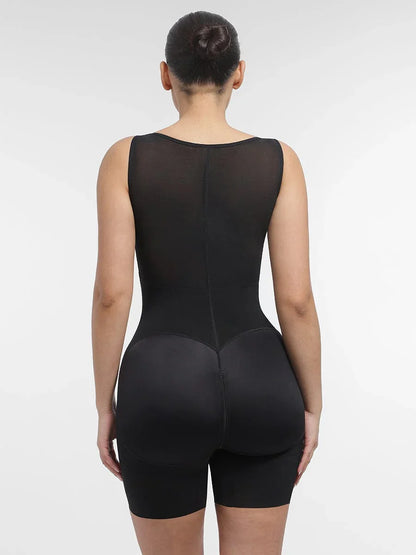 Postpartum Full Body Shapewear – U-Neck Chest Lift, Waist Control & Peach Butt Enhancer -