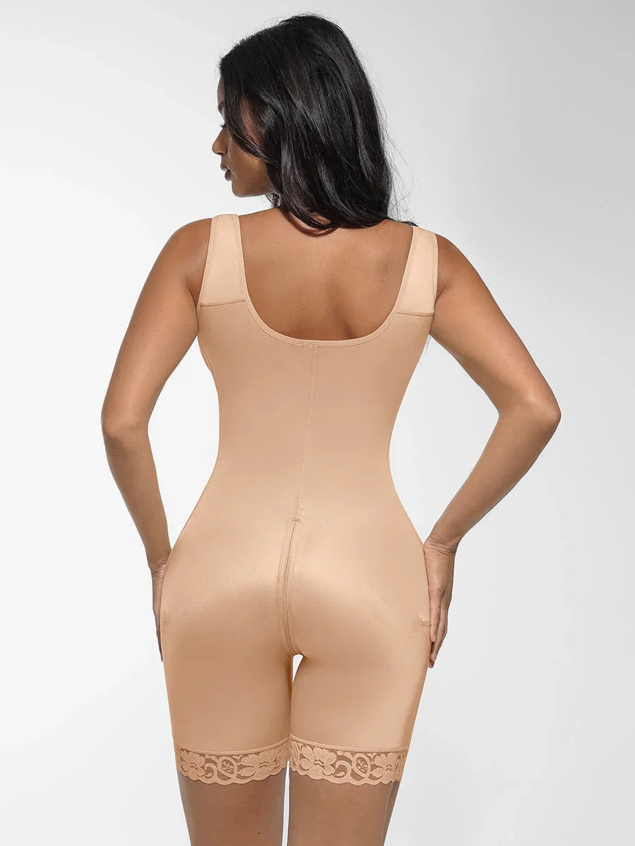 Postpartum Shapewear with U-Shaped Chest & 7 Steel Bones -