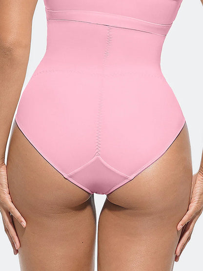 High Elastic Waist and Abdomen Antibacterial Buttocks Panties -