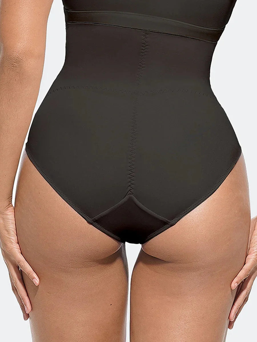 High Elastic Waist and Abdomen Antibacterial Buttocks Panties -