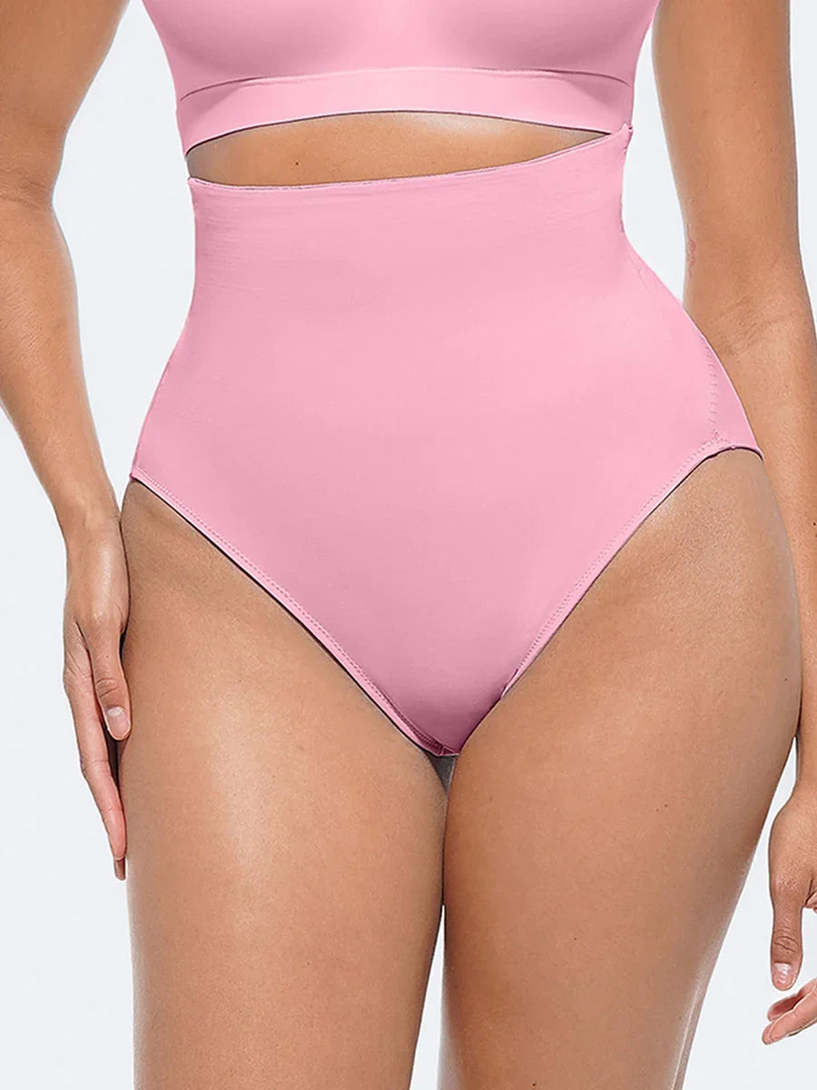 High Elastic Waist and Abdomen Antibacterial Buttocks Panties -
