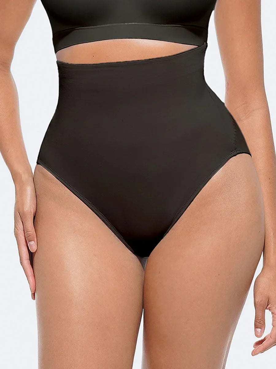 High Elastic Waist and Abdomen Antibacterial Buttocks Panties -