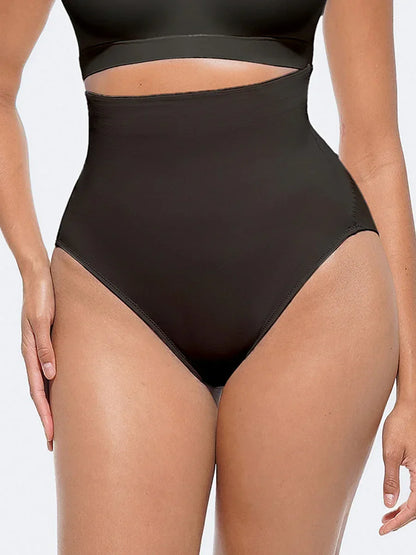 High Elastic Waist and Abdomen Antibacterial Buttocks Panties -