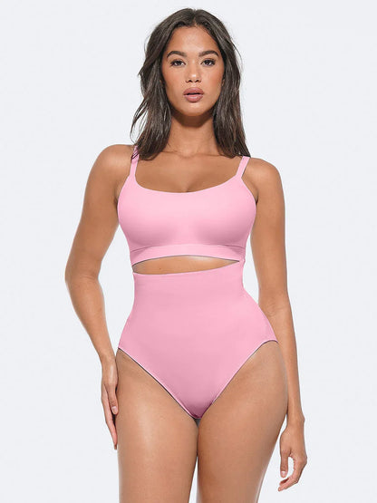 High Elastic Waist and Abdomen Antibacterial Buttocks Panties -