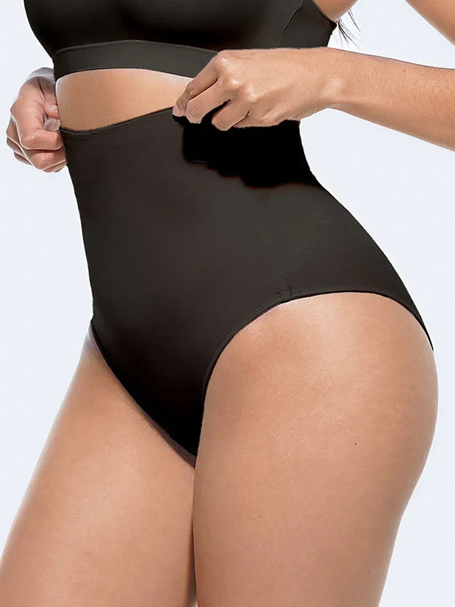 High Elastic Waist and Abdomen Antibacterial Buttocks Panties -