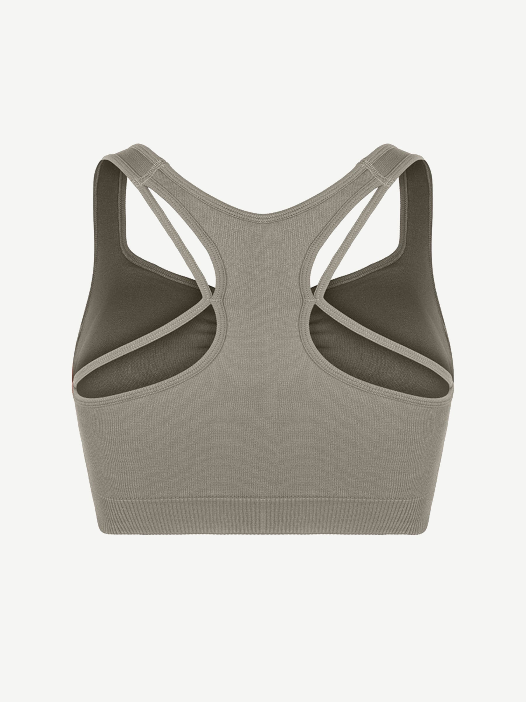 Seamless Racerback Support Sports Bra