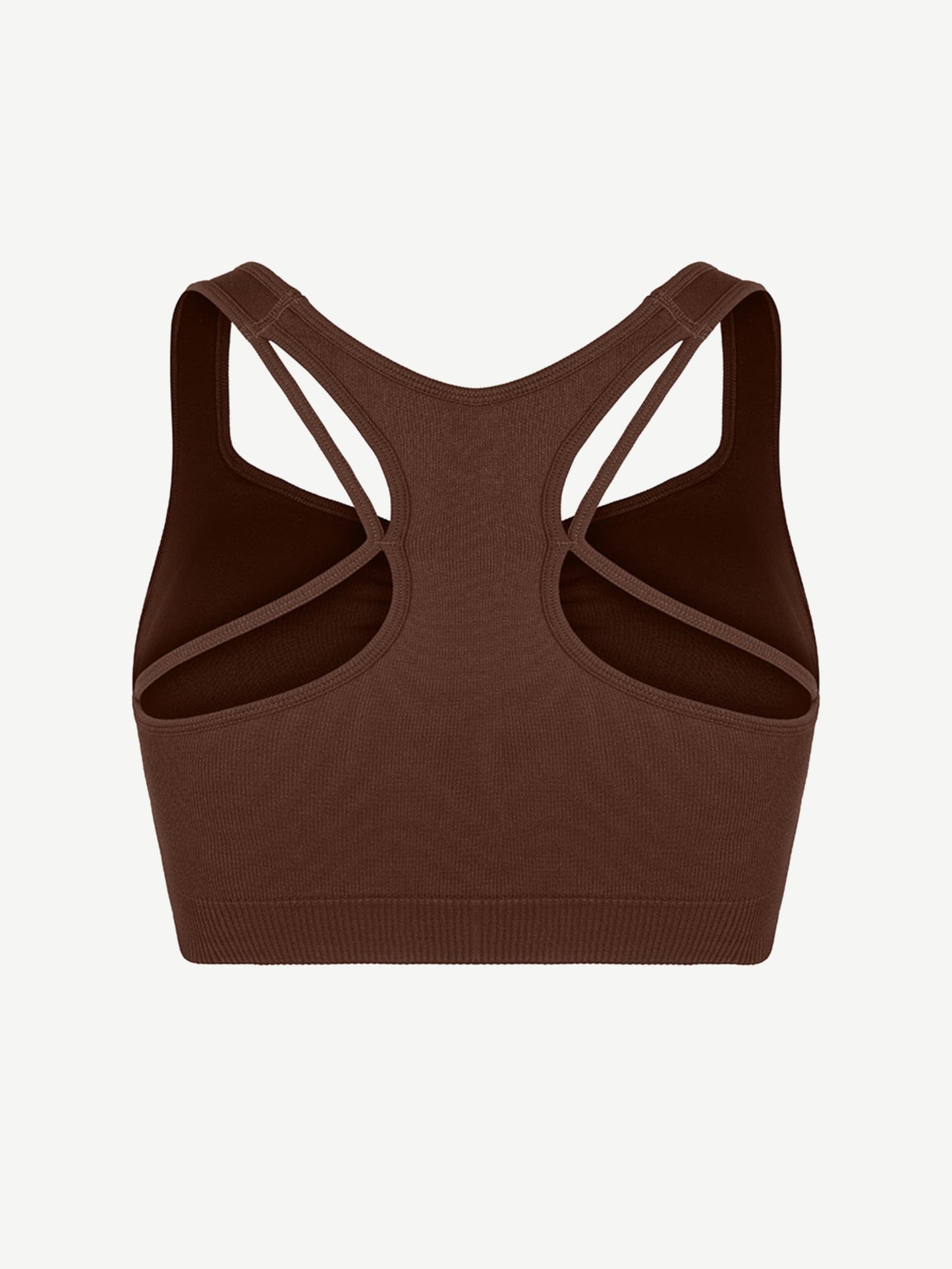 Seamless Racerback Support Sports Bra