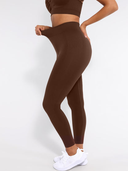 SculptFit High-Waist Yoga Leggings