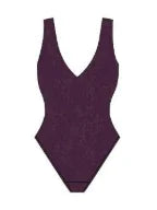 Seamless Sexy Deep V-Neck Lace Shaping Thong Bodysuit -
