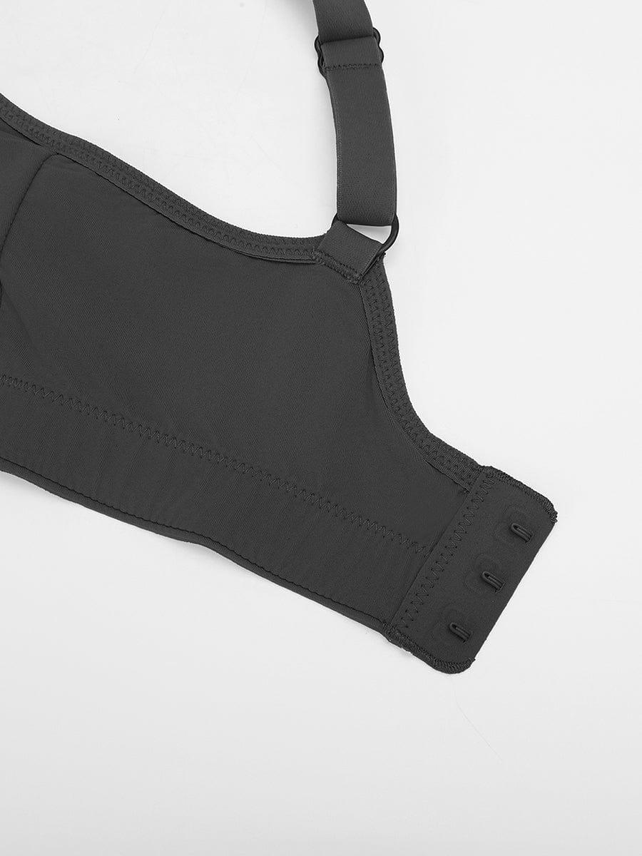 Wholesale Seamless Comfort Underarm Smoothing V-Neck Bralette with Adjustable Straps -