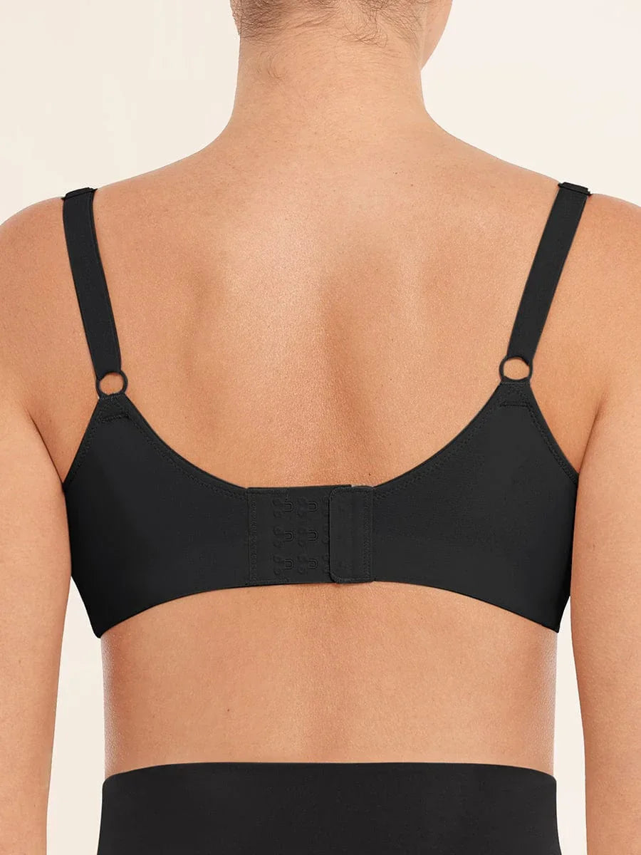 Wholesale Seamless Comfort Underarm Smoothing V-Neck Bralette with Adjustable Straps -