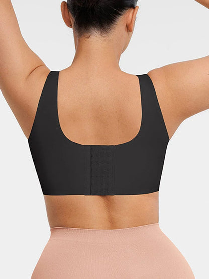 Wholesale Fitted V-Neck Seamless Bra Tank Top -