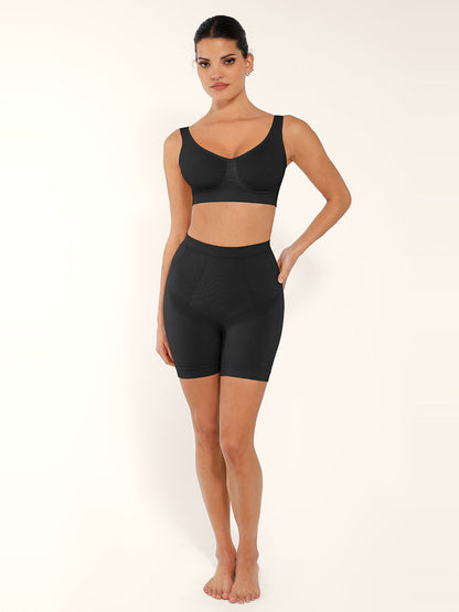 Seamless Shaping Bust Support Wider Back Bra