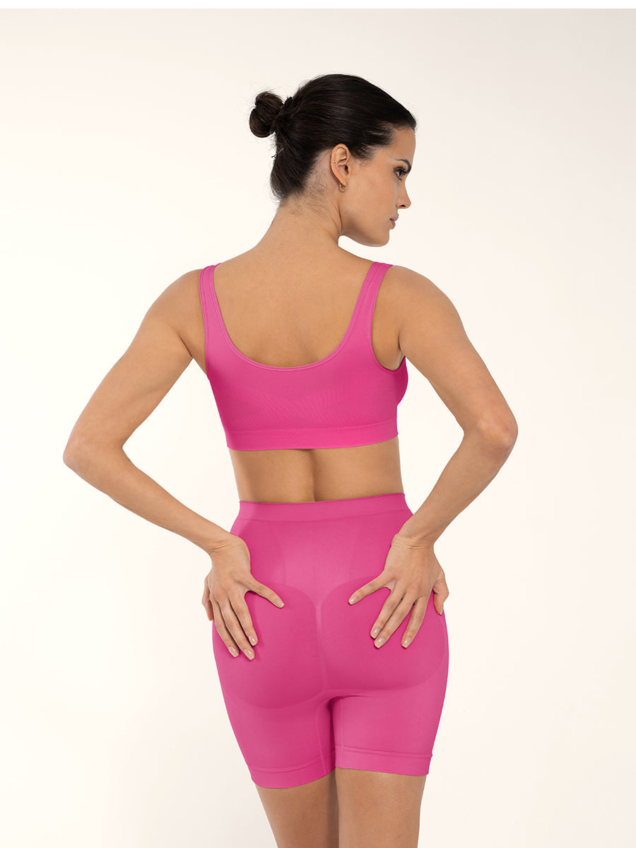 Seamless Shaping Bust Support Wider Back Bra